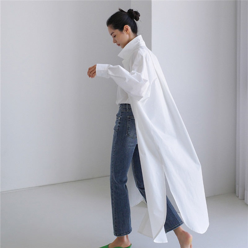 Gabardine/Shirt Dress for Korean Inspired Outfits.