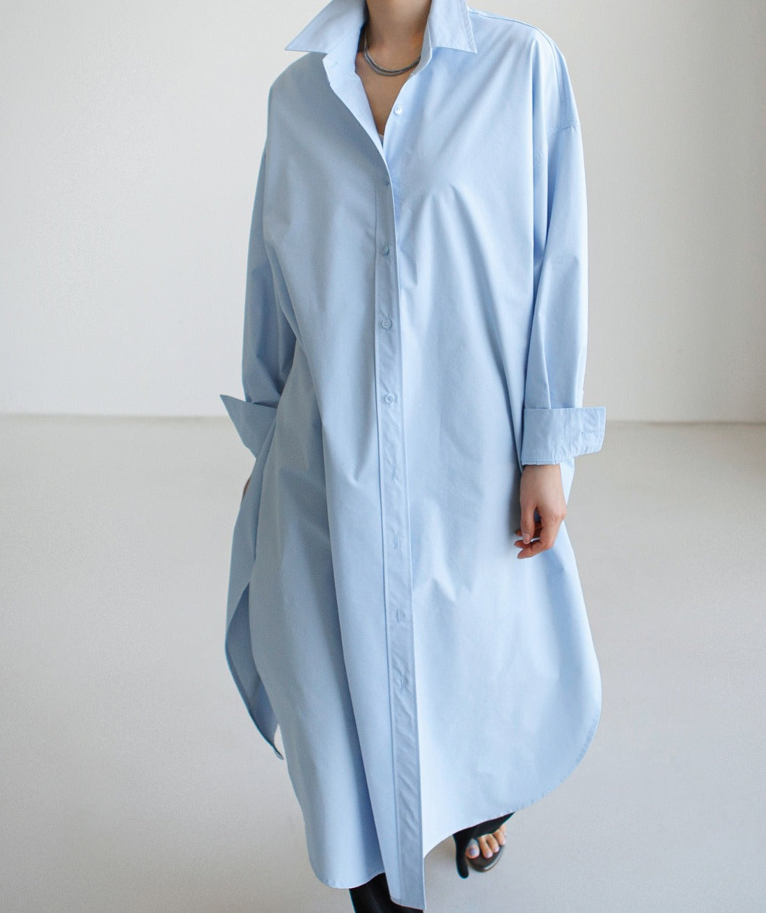 Gabardine/Shirt Dress for Korean Inspired Outfits.