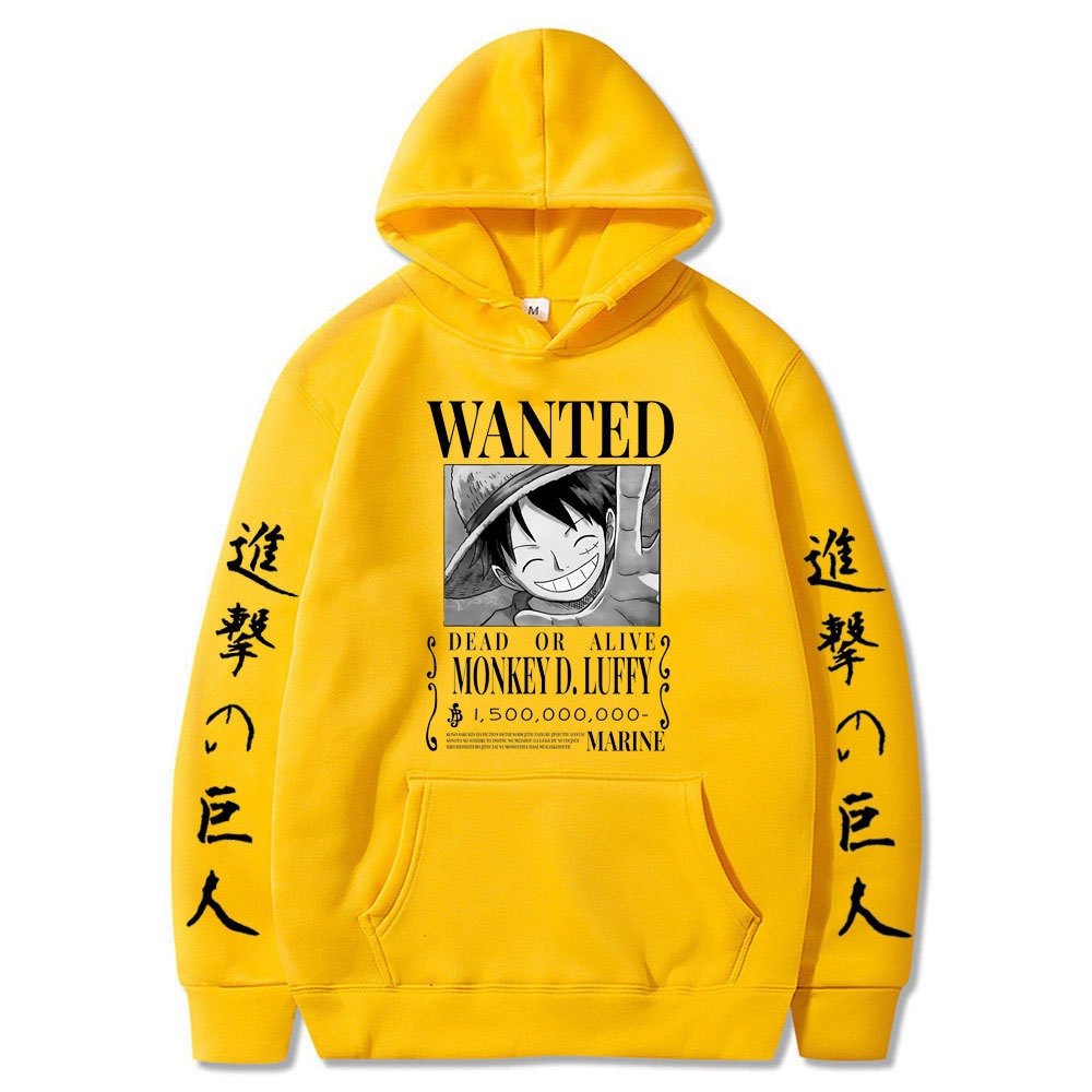One Piece Hoodie [Wanted: Luffy]