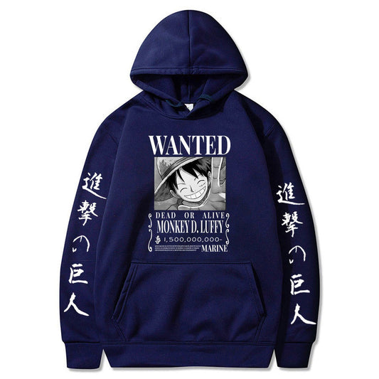 One Piece Hoodie [Wanted: Luffy]