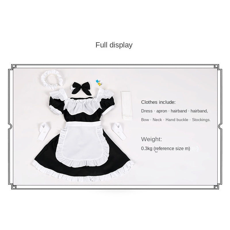 Bocchi & Kita maid costume, cosplay anime costume