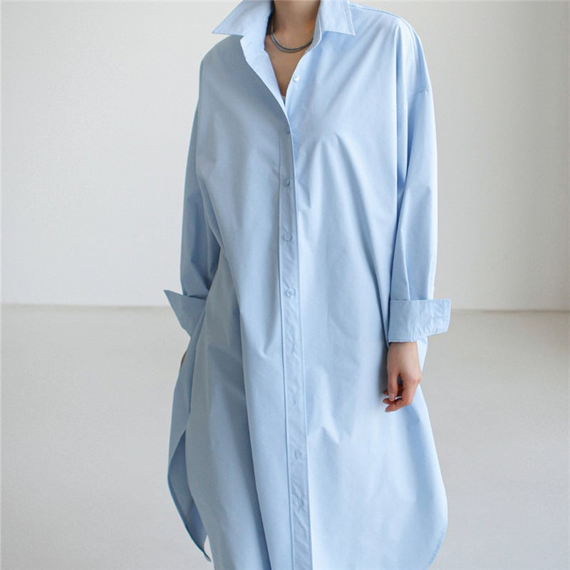 Gabardine/Shirt Dress for Korean Inspired Outfits.